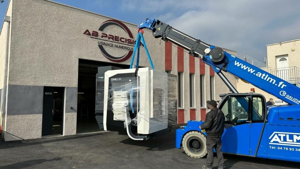 Livraison abprecision dmu 50